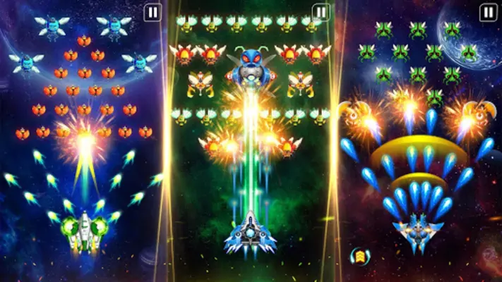 Space Shooter Galaxy Attack android App screenshot 1