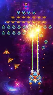 Space Shooter Galaxy Attack android App screenshot 3